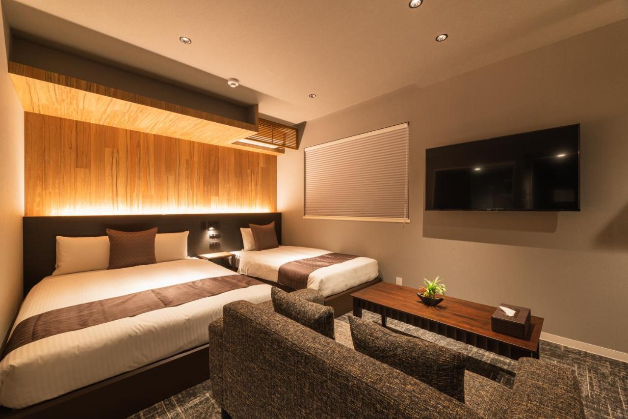 Grand Base Kagoshima Chuo Aparthotel Exteriör bild